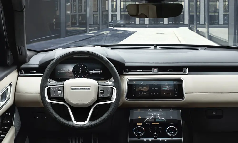 Step Into the Range Rover Velar Interior
