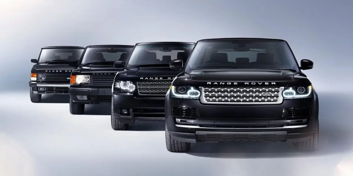 Range Rover L322 L405 and L460 generations